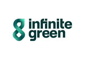 infinite green logo